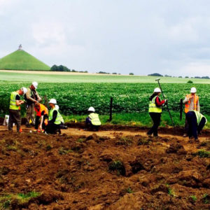 The dig at Waterloo