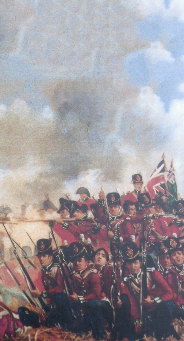 Scene from The Battle of Waterloo