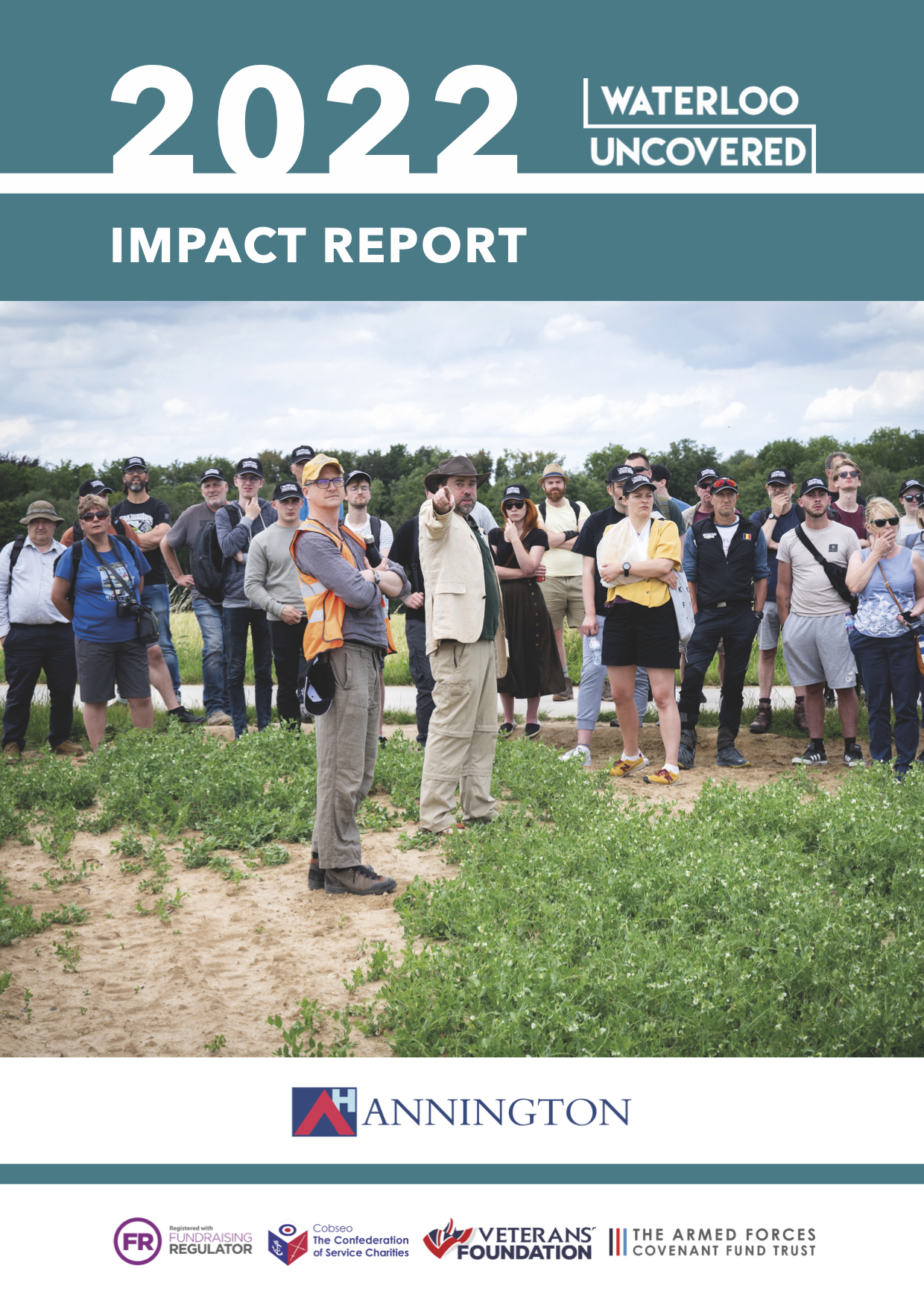 The cover of the 2022 Impact Report.